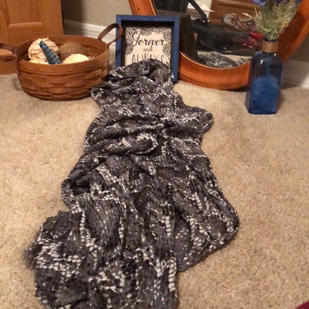 Large multi colored scarf from BR